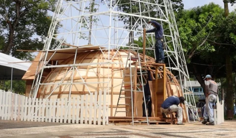 Decoração de Natal de Rio Branco terá iglu com temperatura de 10ºC; confira