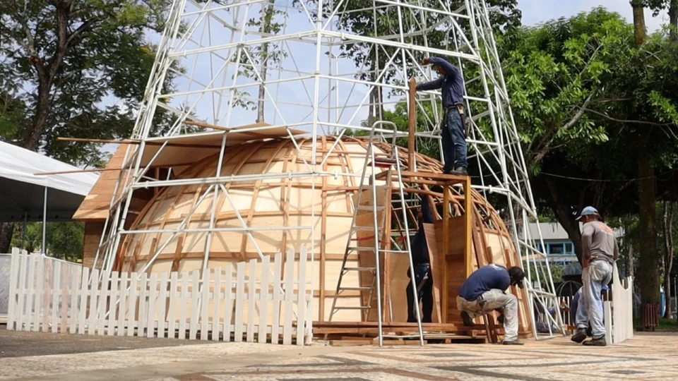 Decoração de Natal de Rio Branco terá iglu com temperatura de 10ºC; confira