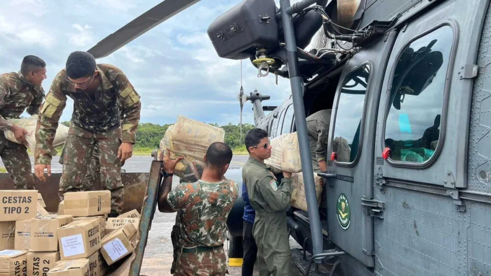 Forças Armadas divulgam resultados das ações na Terra Yanomami em Roraima