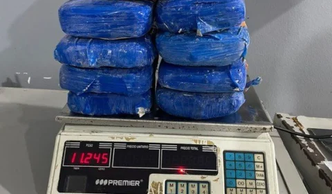 PF apreende 11 kg de cocaína em peça de concreto em Tabatinga-AM