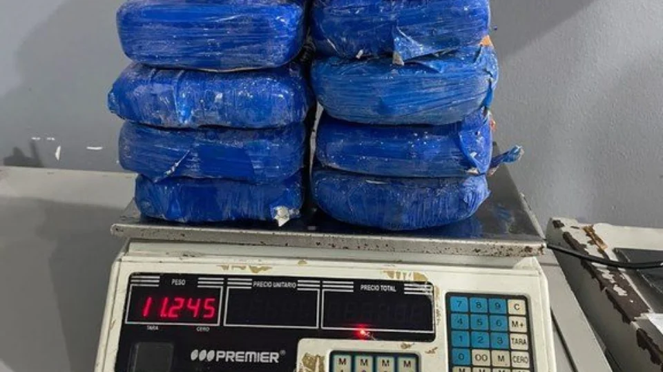 PF apreende 11 kg de cocaína em peça de concreto em Tabatinga-AM