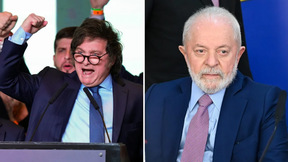 Em entrevista, Milei acusa Lula de ‘difundir medo’ na sociedade argentina