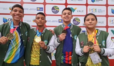 Alunos de RR conquistam ouro e medalhas nos Jogos Escolares Brasileiros