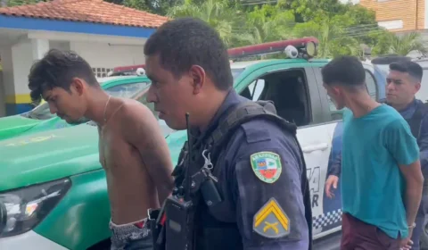 VÍDEO: jovens são presos após troca de tiros com policiais em Manaus