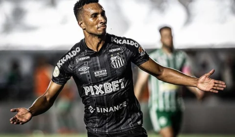Santos não terá Lucas Braga e deve repetir esquema para jogo com Cuiabá