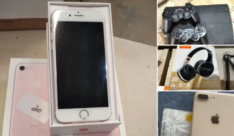 RF de Brasília realiza leilão online de iPhone, videogames e outros itens