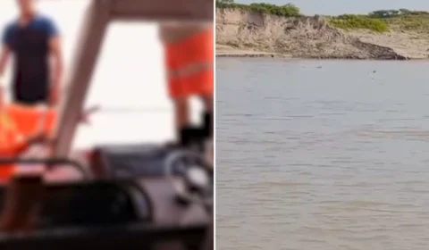 VÍDEO: cozinheira desaparece após naufrágio no Rio Solimões no AM