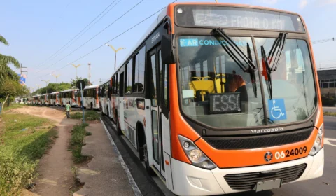 Transporte público: Manaus recebe 15 novos ônibus com ar-condicionado