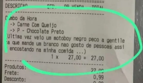 Dono de pastelaria forja caso de racismo contra si e publica nas redes sociais