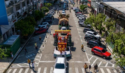 ‘Parada Natalina’ acontece no Centro de Manaus nesta terça-feira, 28
