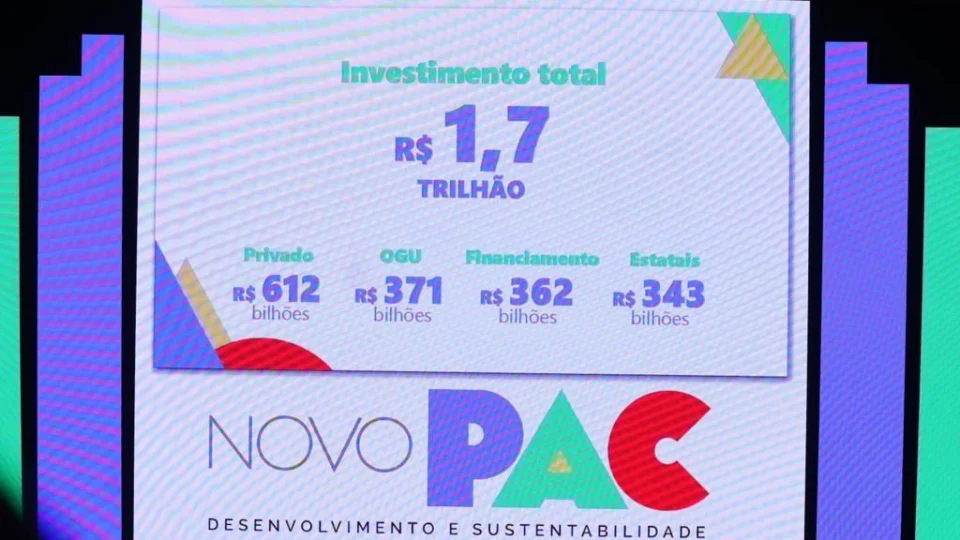 AM conclui inscrições para 1ª fase do Novo PAC que prevê R$ 47 bilhões em obras