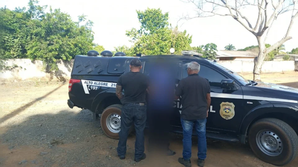 Polícia Civil prende suspeito de estuprar adolescente de 13 anos em RR