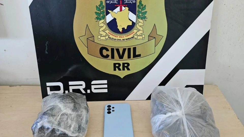 Dupla é presa por tráfico de drogas no bairro Equatorial em Boa Vista