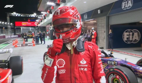 Fórmula 1: Charles Leclerc conquista a Pole Position do GP de Las Vegas