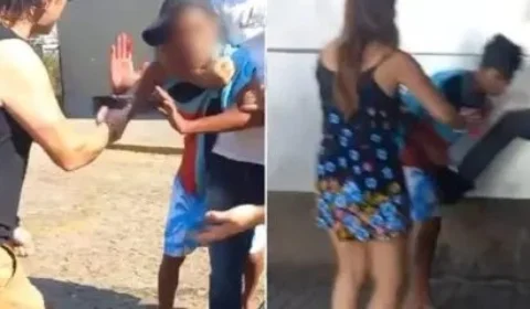 VÍDEO: homem armado ameaça jovem negro e policial não faz nada, em SP