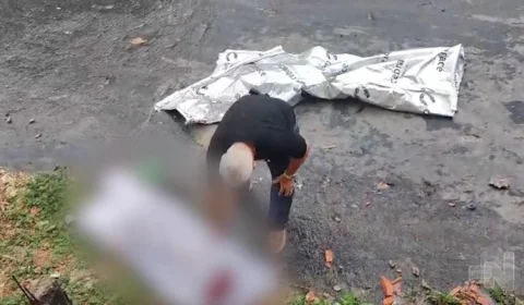 VÍDEO: homem é morto a tiros por suspeito em moto na Zona Norte de Manaus 