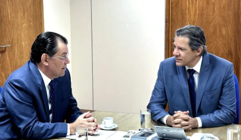 Eduardo Braga e Haddad se reúnem para ajustar texto da reforma tributária