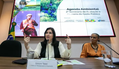 Tebet e Marina Silva falam sobre articulação do Governo para agenda ambiental