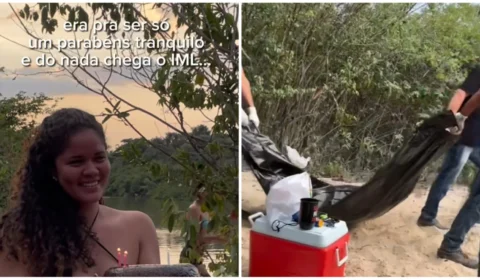 VÍDEO: aniversário em praia de Boa Vista-RR é interrompido pelo IML