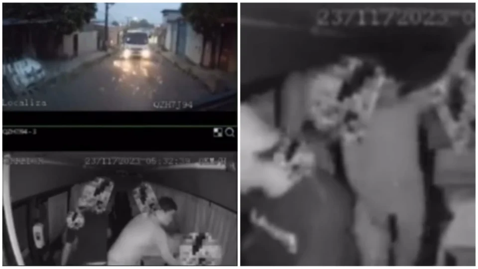 VÍDEO: grupo armado assalta ônibus com rota no Distrito Industrial, em Manaus