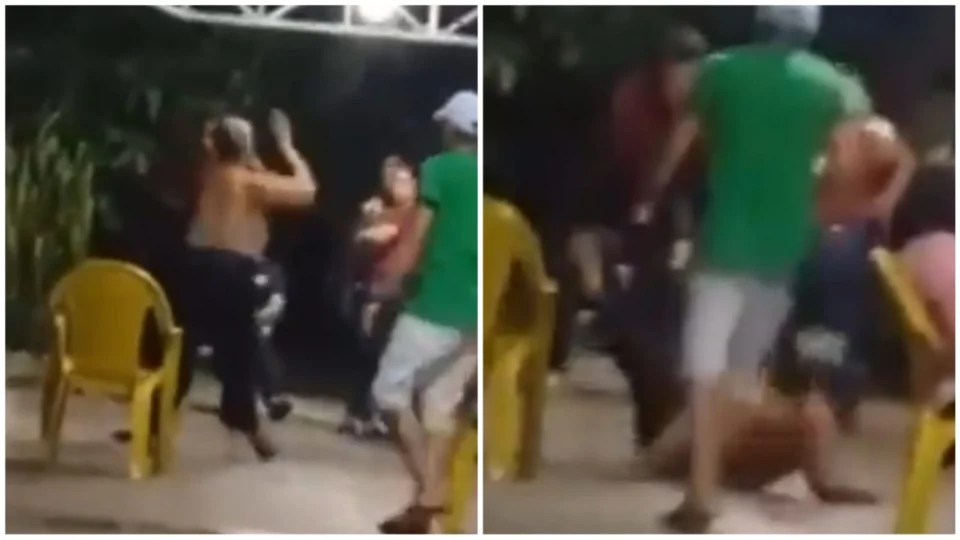 VÍDEO: cantor sertanejo é flagrado empurrando a mãe em Goiânia-GO