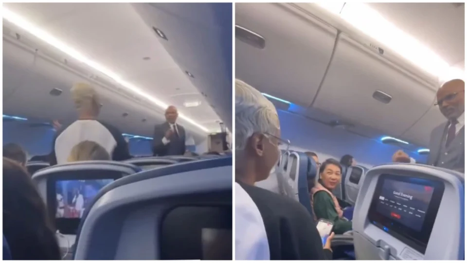 VÍDEO: cantora gospel quase foi expulsa de avião ao tentar cantar em voo