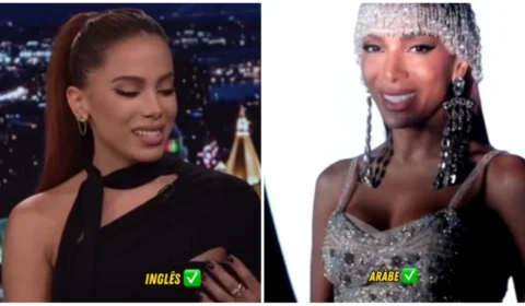 VÍDEO: Poliglota! Anitta viraliza ao falar em 6 idiomas diferentes