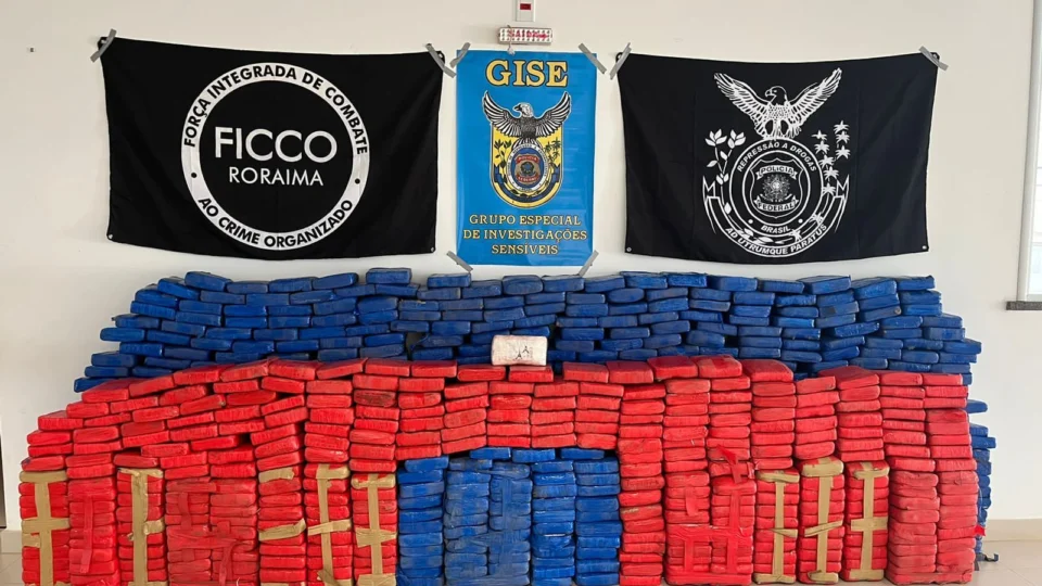 Quase 1 tonelada de drogas é apreendida pela Polícia Federal em RR