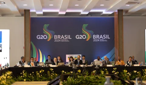Reuniões do G20 começam no Palácio do Itamaraty, em Brasília
