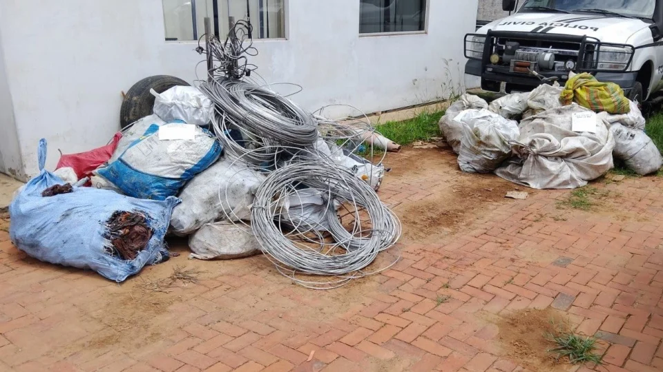 Polícia Civil apreende quase 1 tonelada de fios de cobre furtados no Acre