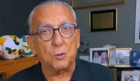 Galvão Bueno desmente montagem de vídeo com suposta voz dele contra a CBF