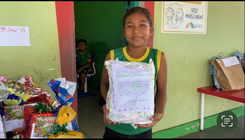 Campanha Papai Noel dos Correios entrega brinquedos na Zona Rural de Boa Vista-RR