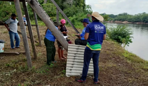 Produtores rurais da Vila de Balbina recebem ação de regularização no AM