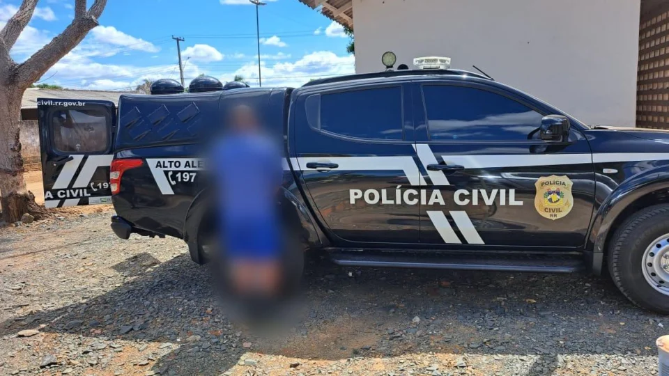 Padrasto é preso acusado de estuprar enteada de 10 anos em Roraima