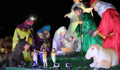 Manaus inaugura maior presépio em movimento do Brasil
