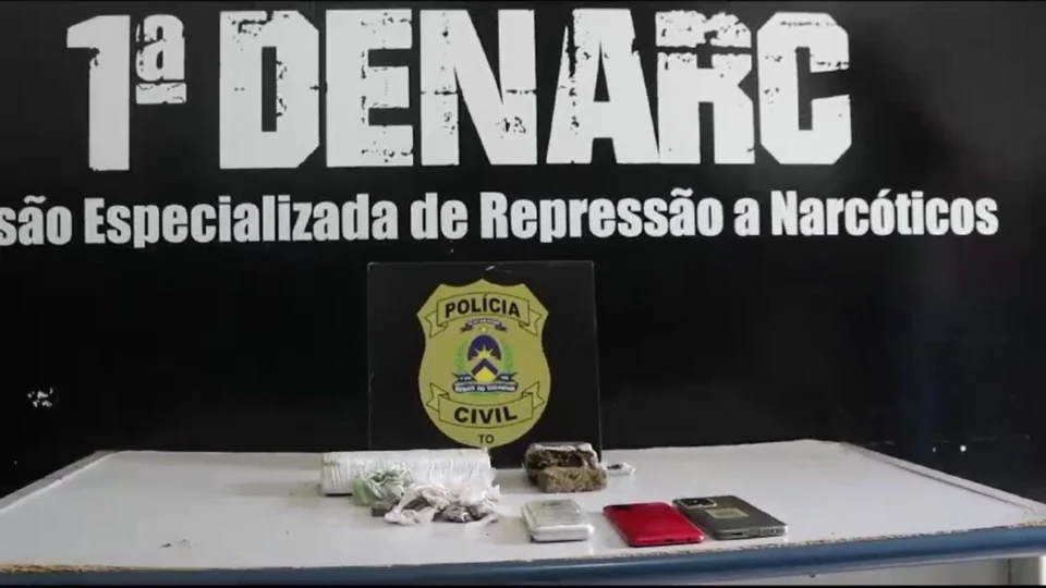 Dupla é presa com 2 kg de maconha em região sul de Palmas