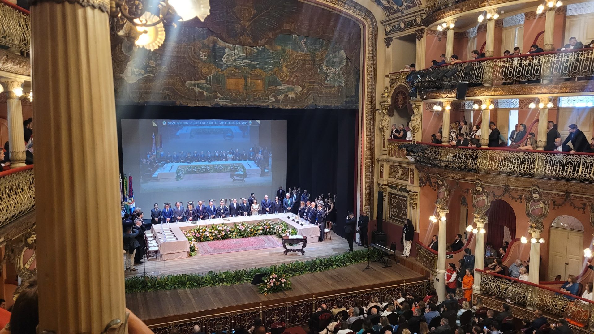 Solenidade de Posse do Novo Corpo Diretivo do TCE-AM para o Biênio 2024-2025 - Foto: Beatriz Braga/Portal Norte