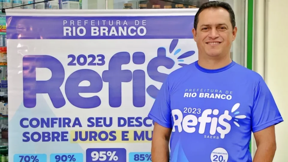 Refis Saerb: contas de água podem ser quitadas até março de 2024, no Acre