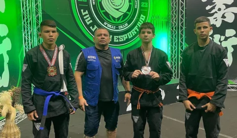 Amazonenses conquistam pódio no Mundial de Jiu-Jitsu Kids em SP