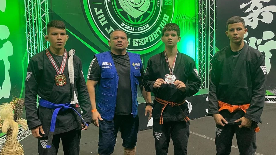 Amazonenses conquistam pódio no Mundial de Jiu-Jitsu Kids em SP