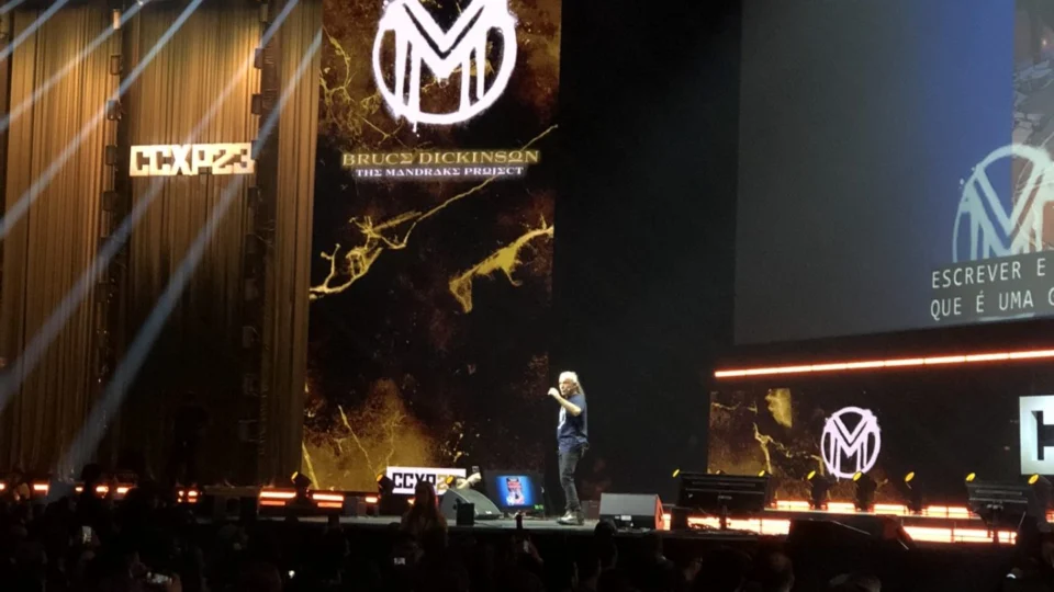 CCXP 2023: Bruce Dickinson anuncia shows e critica taxa dos ingressos