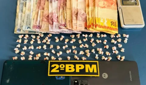 Crack: Homem e grávida são presos com 82 pedras em Boa Vista