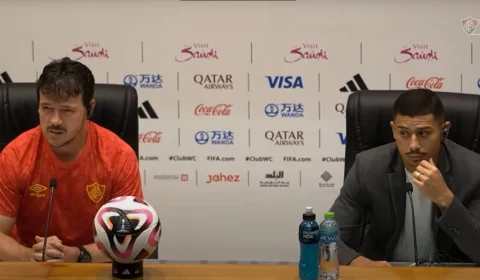 Diniz destaca ‘teimosia’ como destaques na vitória do Flu contra Al-Ahly