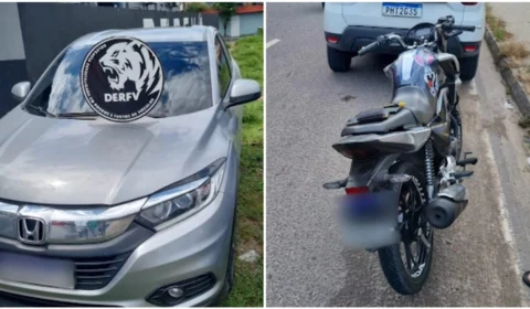 VÍDEO: dupla é presa suspeita de integrar grupo que rouba veículos em Manaus