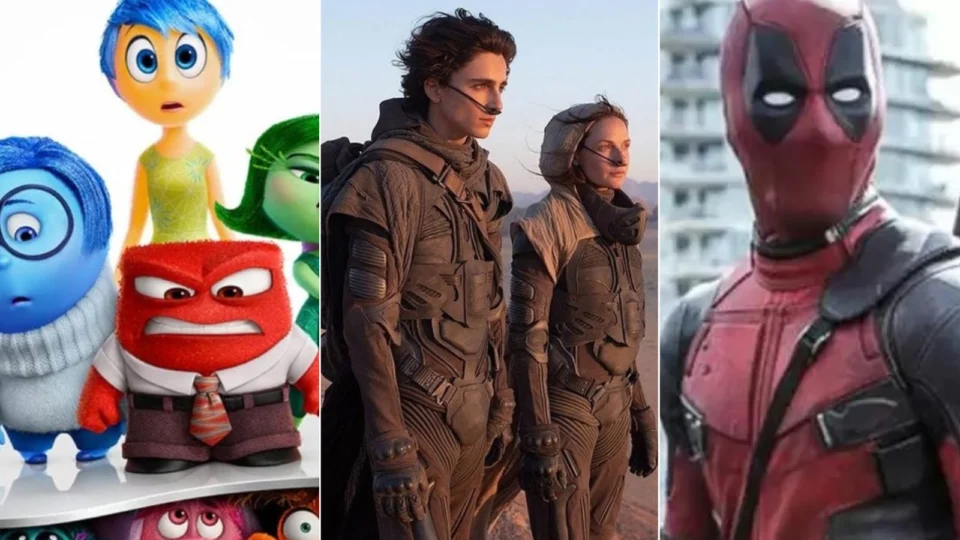 Divertidamente 2 e Deadpool 3: confira os filmes que estreiam em 2024
