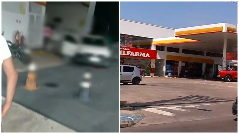 VÍDEO: homem é morto a tiros em posto de combustível na Zona Norte de Manaus