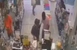 VÍDEO: idoso, de 81 anos, imobiliza e bate em ladrão em farmácia de Goiânia