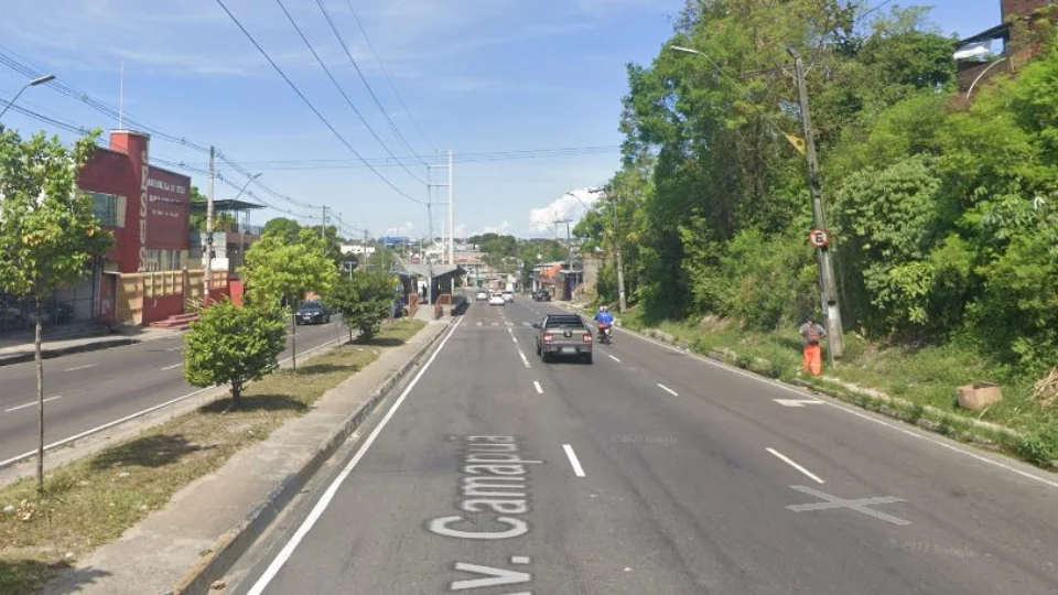 Seminf divulga interdição parcial da avenida Camapuã, em Manaus