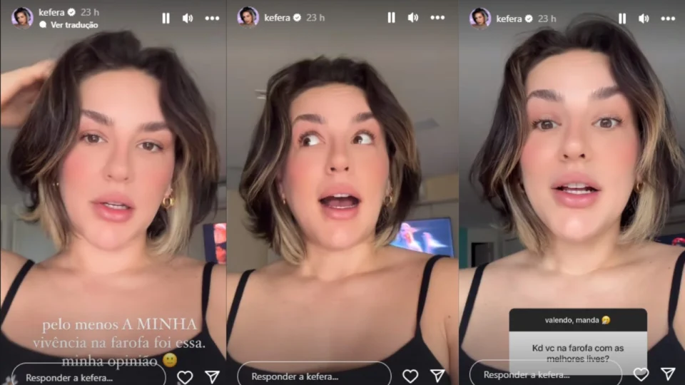 Kéfera fala sobre Farofa da Gkay ‘me dá uma vergonha’