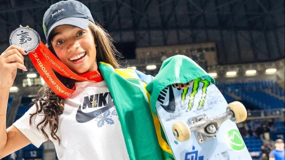 Rayssa Leal é vice-campeã do Mundial de Street